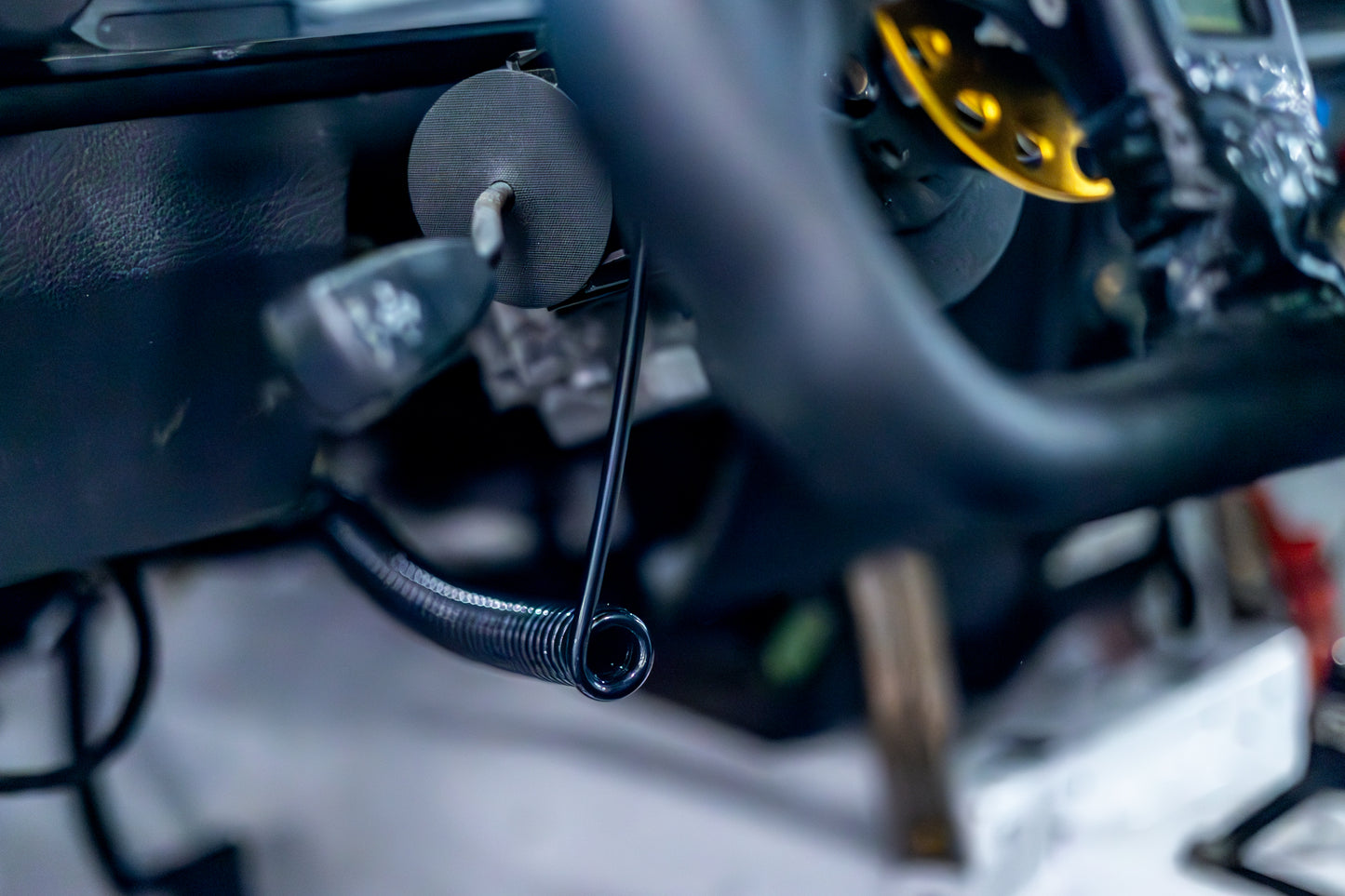 COILED CABLE — Steering Wheel Hydration Switch Cable