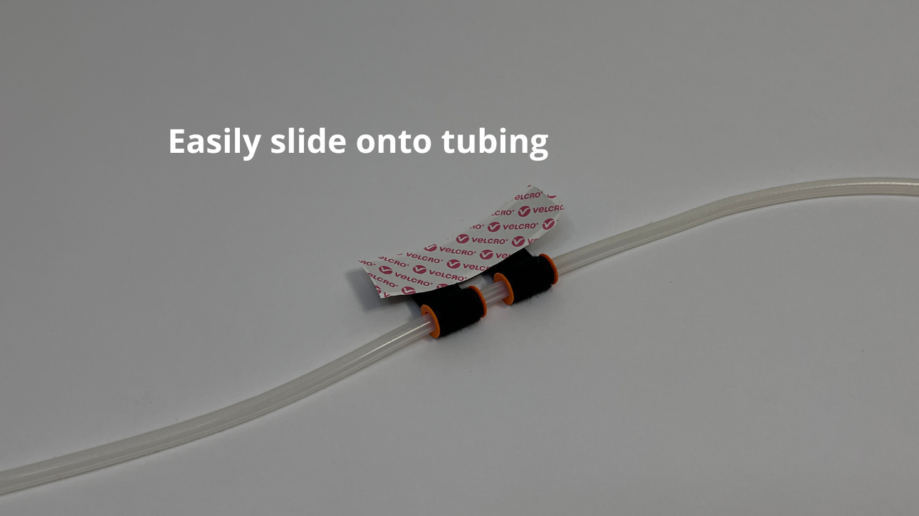 VELCRO TUBE POSITIONER — Motorsport Hydration Tube Positioner
