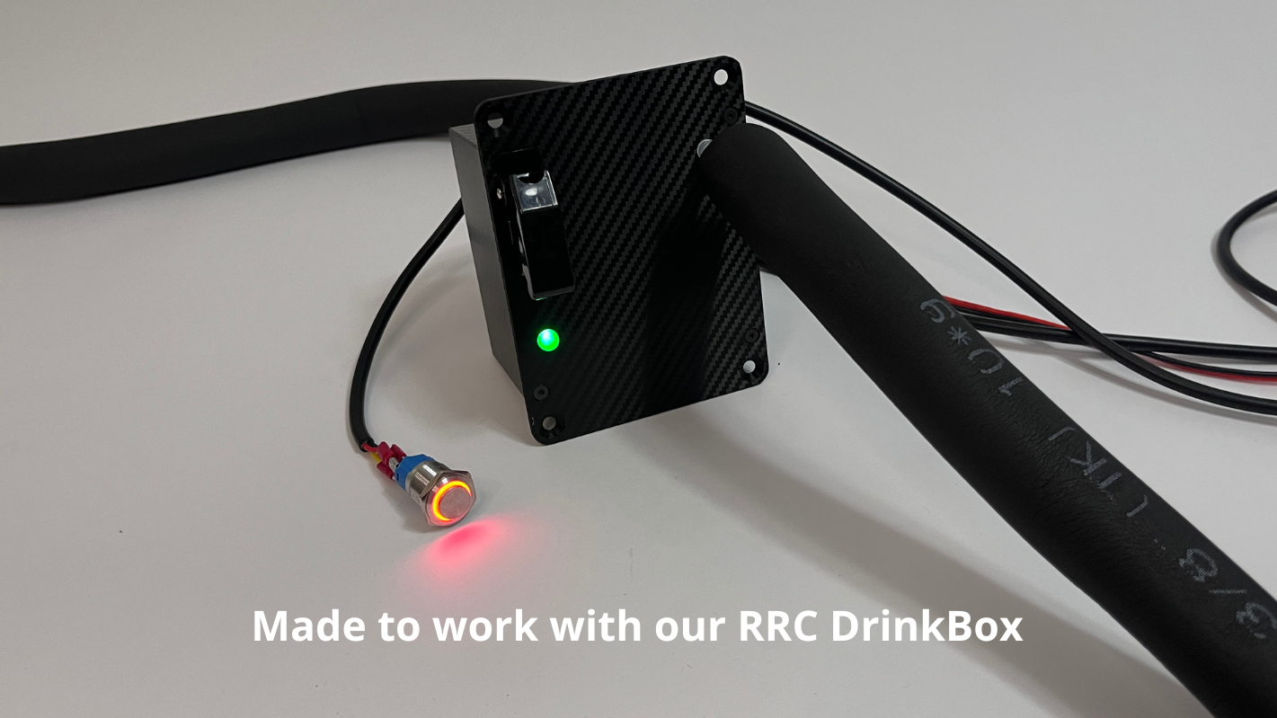 16MM RED LED SWITCH — Motorsport Hydration Switch